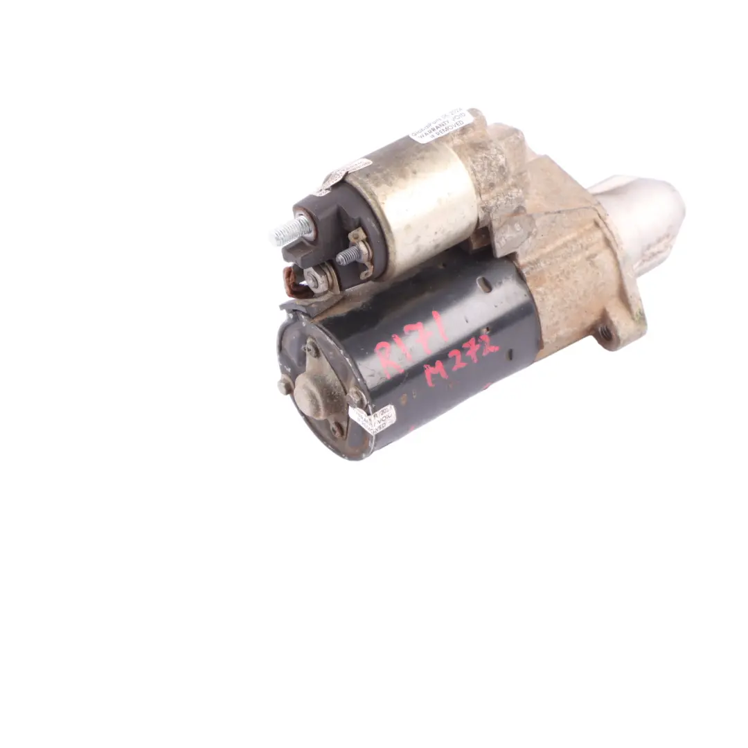 Starter Motor Mercedes R171 W204 W212 M272 Engine Petrol Bosch  - SKU A0061516001 - Part number A0061516001
