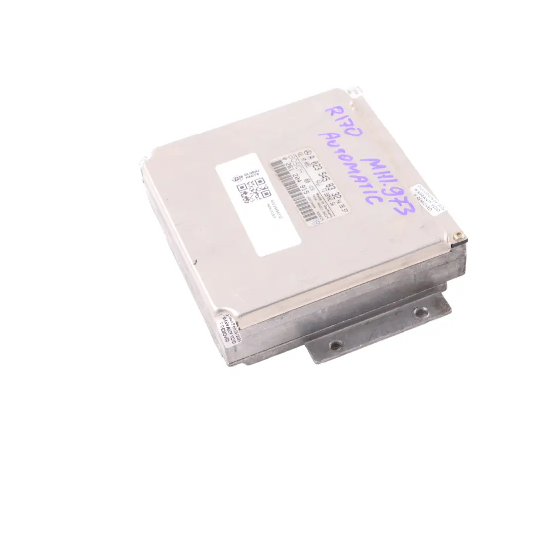 M111.973 Engine ECU Automatic to Mercedes R170 SLK 230 Kompressor with Part number A0235458332 Mercedes R170 SLK 230 Kompressor M111.973 Engine ECU Automatic - SKU A0235458332 - Part number A0235458332