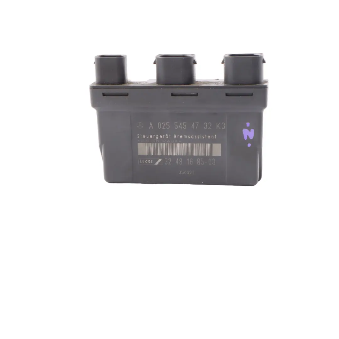 Brake Module Mercedes R170 W202 Brake Power Assist BAS Control Unit to with Part number A0255454732 Brake Module Mercedes R170 W202 Brake Power Assist BAS Control Unit - SKU A0255454732 - Part number A0255454732