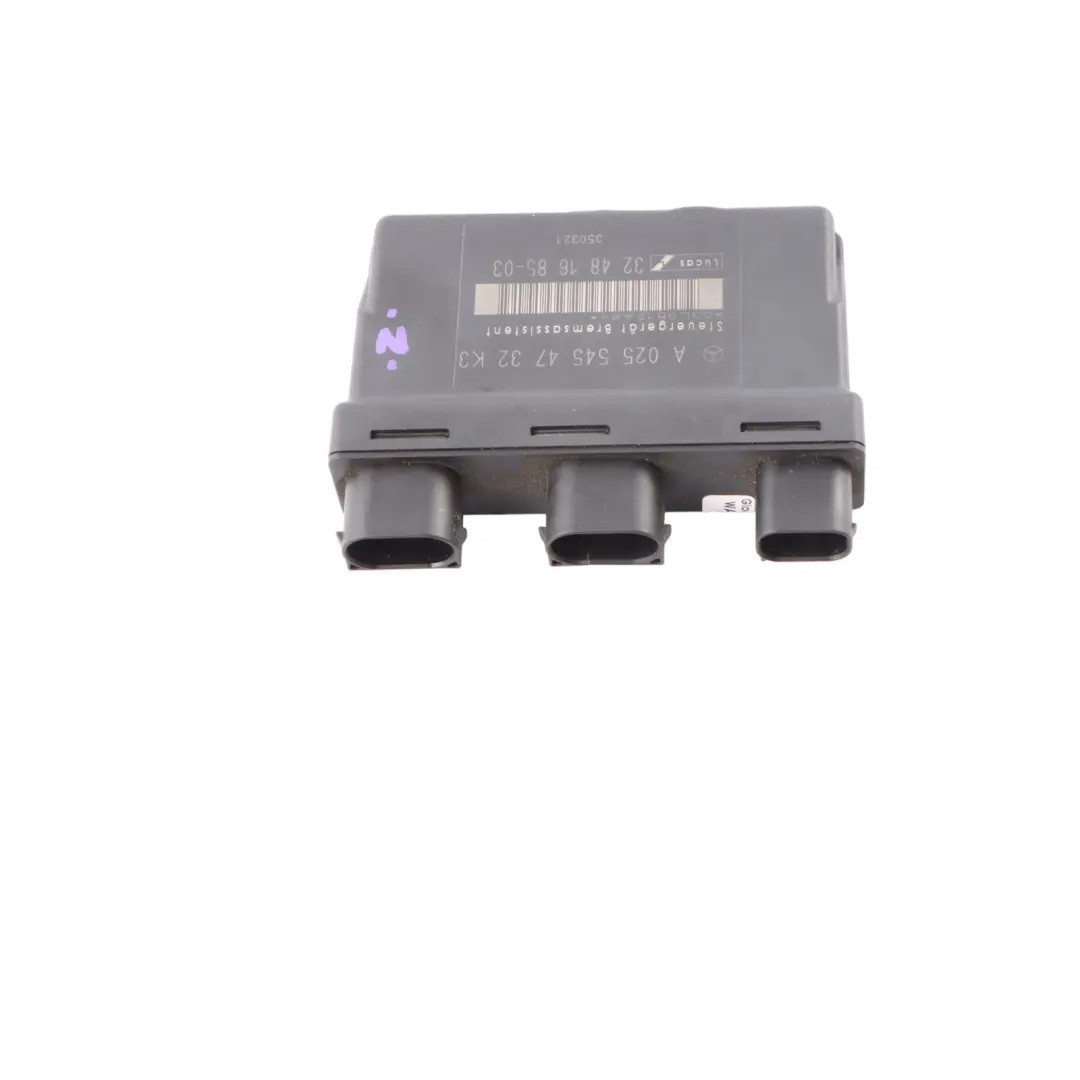 Brake Module Mercedes R170 W202 Brake Power Assist BAS Control Unit to with Part number A0255454732 Brake Module Mercedes R170 W202 Brake Power Assist BAS Control Unit - SKU A0255454732 - Part number A0255454732