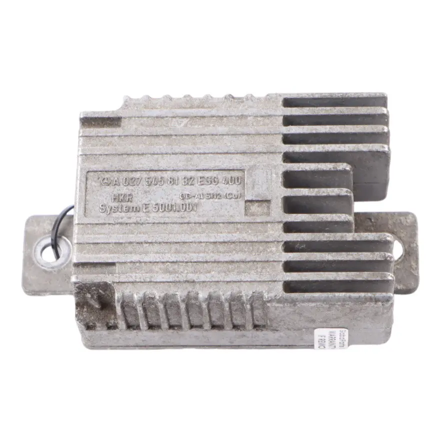 Cooling Fan Unit Control Module to Mercedes R170 Engine with Part number A0275458132 Mercedes R170 Engine Cooling Fan Unit Control Module - SKU A0275458132 - Part number A0275458132