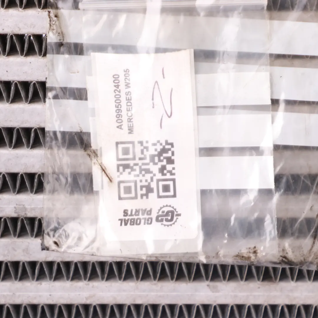 Mercedes W205 Intercooler Air Charge Cooler Radiator - SKU A0995002400 - Part number A0995002400