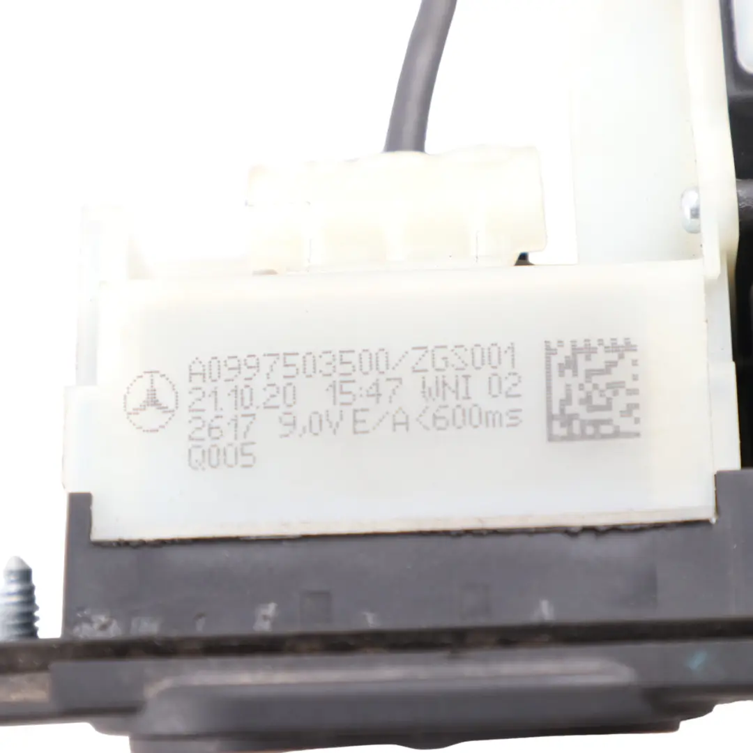 Boot Trunk Lid Handle Open Release Rear View Camera to Mercedes W177 with Part number A0997503500 Mercedes W177 Boot Trunk Lid Handle Open Release Rear View Camera - SKU A0997503500-2 - Part number A0997503500