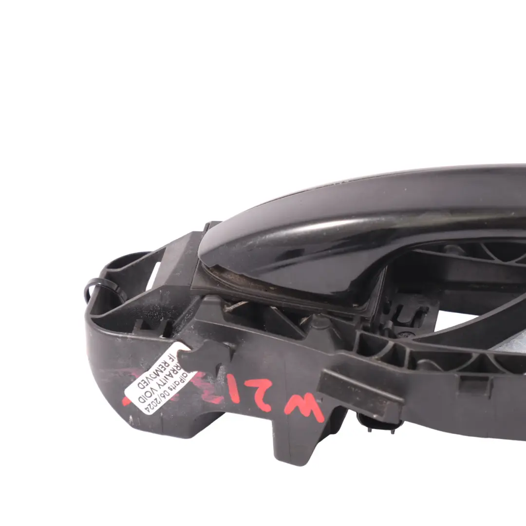 Mercedes W205 W213 Door Handle Base Rear Left Exterior Obsidian Black 197 - SKU A0997602100-OB - Part number A0997602100
