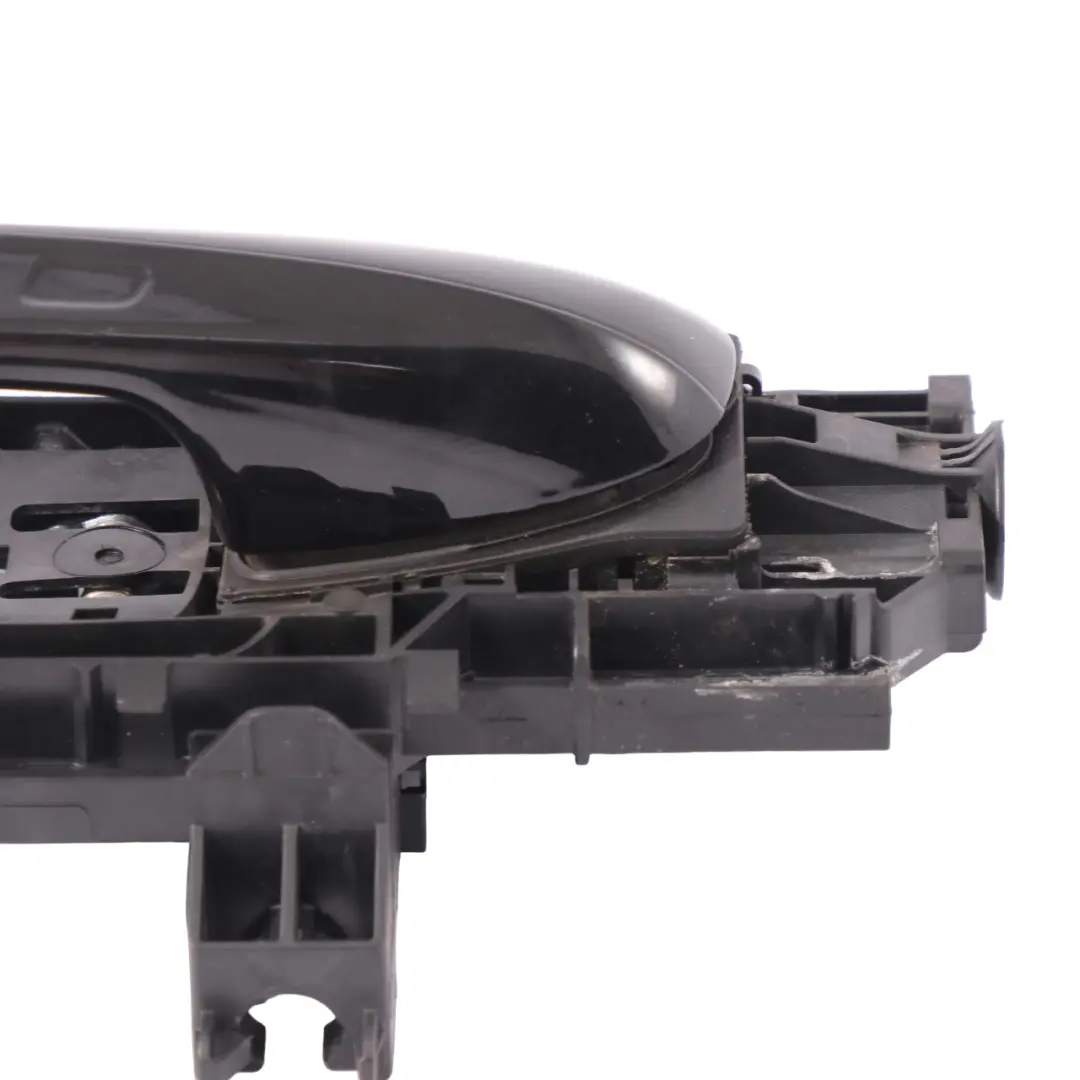 Mercedes W205 W213 Door Handle Base Rear Left Exterior Obsidian Black 197 - SKU A0997602100-OB - Part number A0997602100