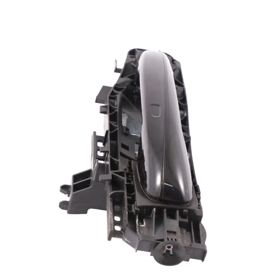 Mercedes W205 W213 Door Handle Base Rear Left Exterior Obsidian Black 197 - SKU A0997602100-OB - Part number A0997602100