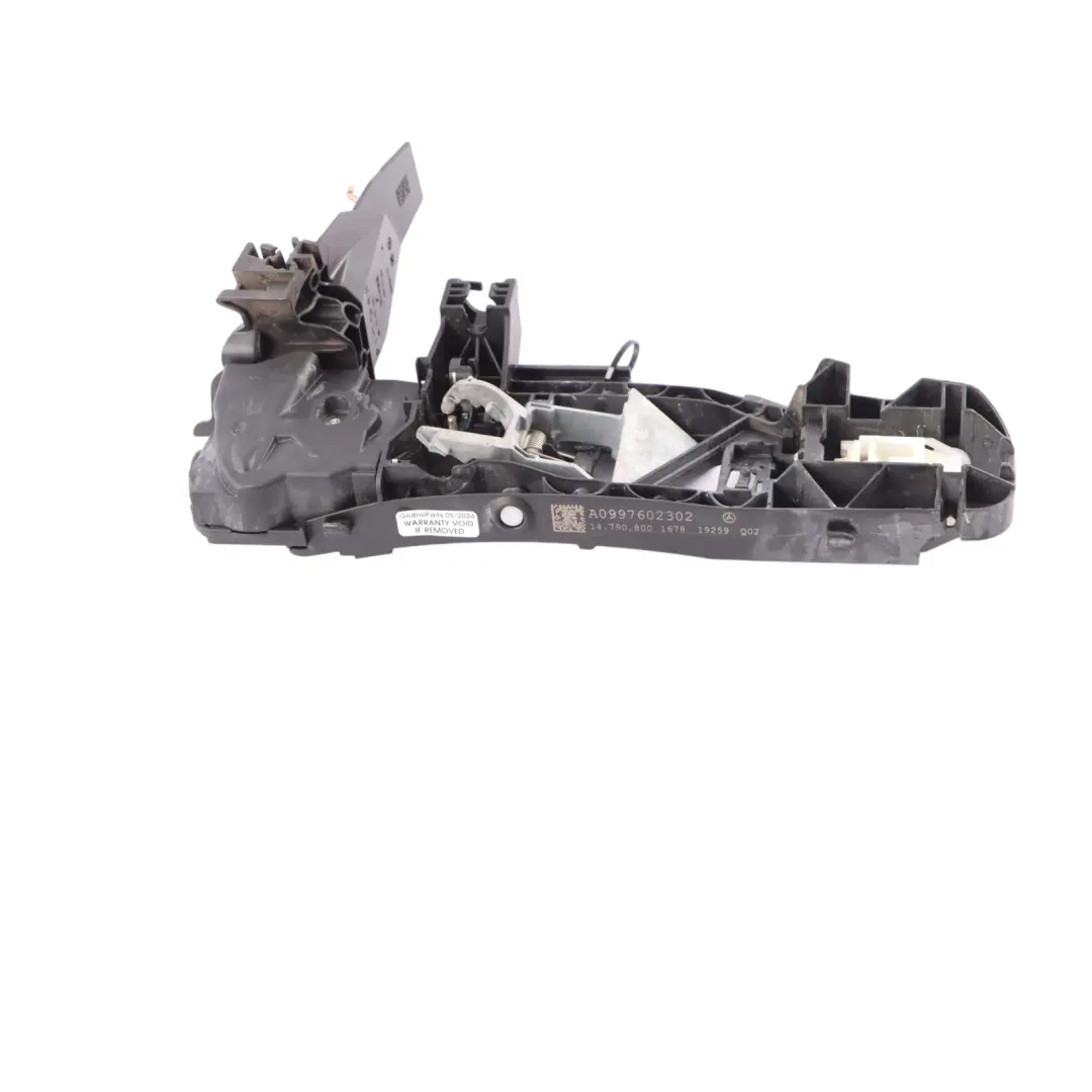 Handle Carrier Mercedes W167 W177 Base Door Outside Front Right O/S to with Part number A0997602302 Handle Carrier Mercedes W167 W177 Base Door Outside Front Right O/S - SKU rhd-A0997602302 - Part number A0997602302