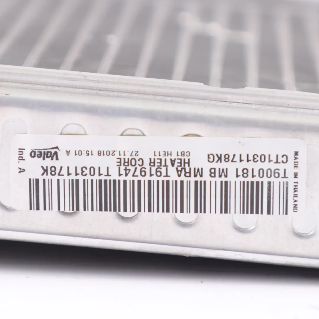 Heat Exchanger Mercedes W205 Air Conditioner Heater Radiator A/C to with Part number A0998300061 Heat Exchanger Mercedes W205 Air Conditioner Heater Radiator A/C - SKU A0998300061-2 - Part number A0998300061