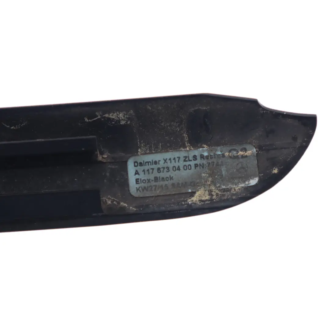 Mercedes CLA 250 X117 Window Trim Strip Moulding Rear Right O/S - SKU A1176730400 - Part number A1176730400