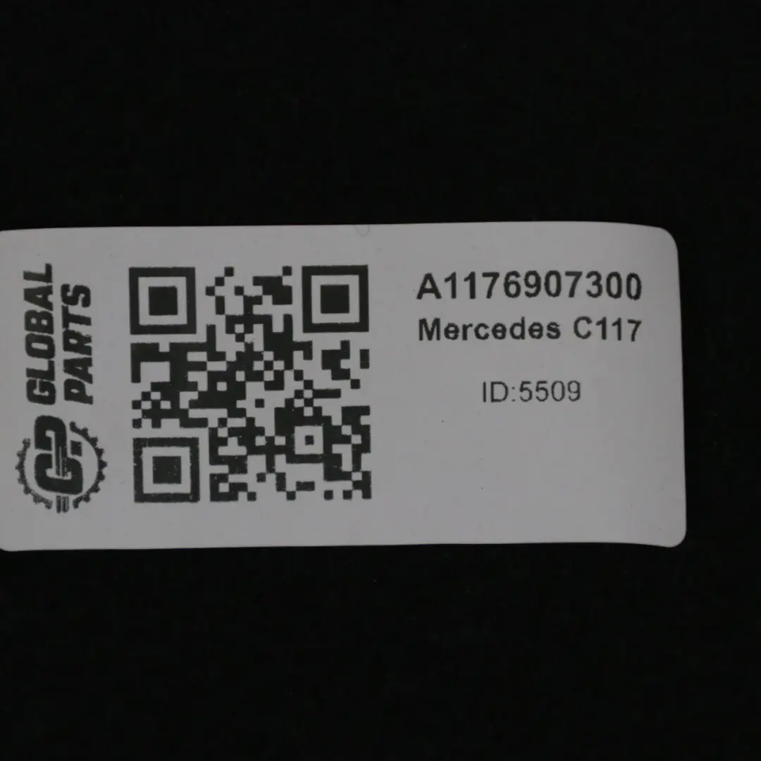 Mercede CLA C117 Boczek Bagażnika Lewy Czarny do o numerze A1176907300 Mercede CLA C117 Boczek Bagażnika Lewy Czarny - SKU A1176907300 - Numer Części A1176907300