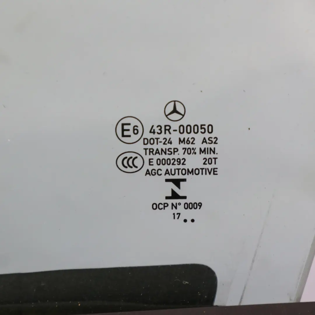 Mercedes C117 Tür vorne links Verkleidungsplatte Calcit Weiß - 650 - SKU A1177200105-CW - Teilenummer A1177200105