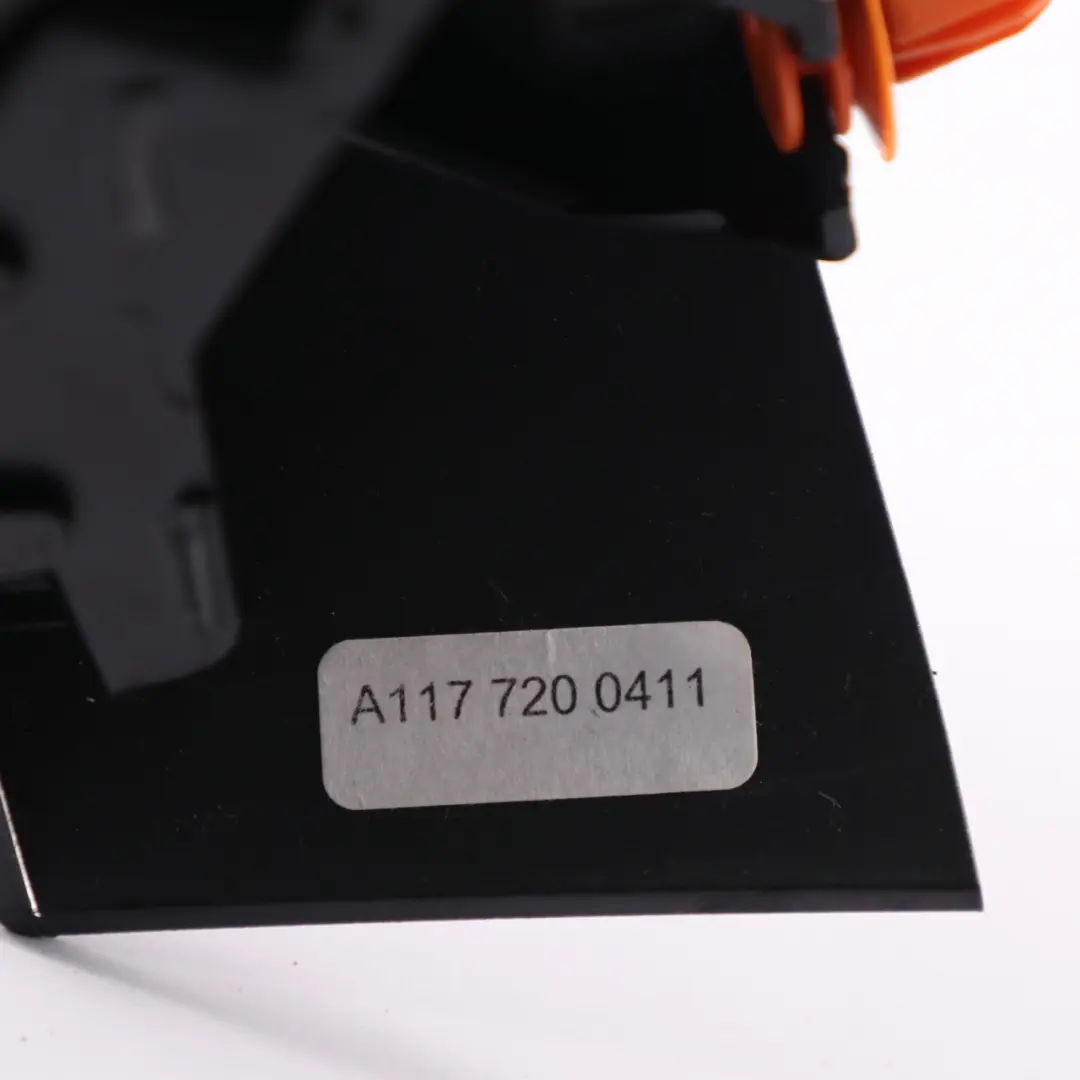Mercedes X117 Speaker Cover Front Door Right Triangle Trim Black - SKU A1177200411 - Part number A1177200411