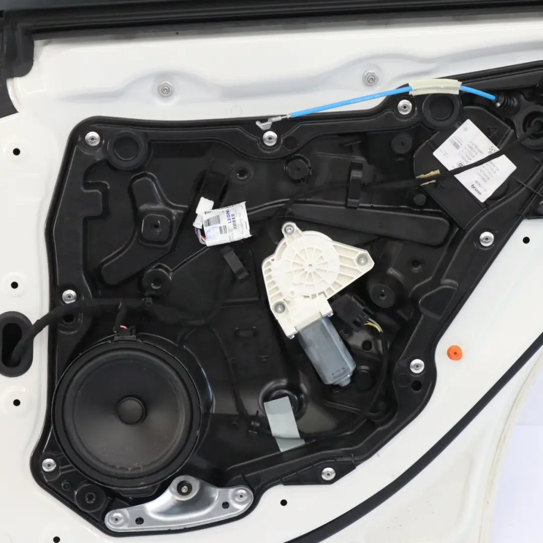 Mercedes X117 Door Rear Right O/S Covering Panel Calcite White - 650 - SKU A1177300205-CW - Part number A1177300205