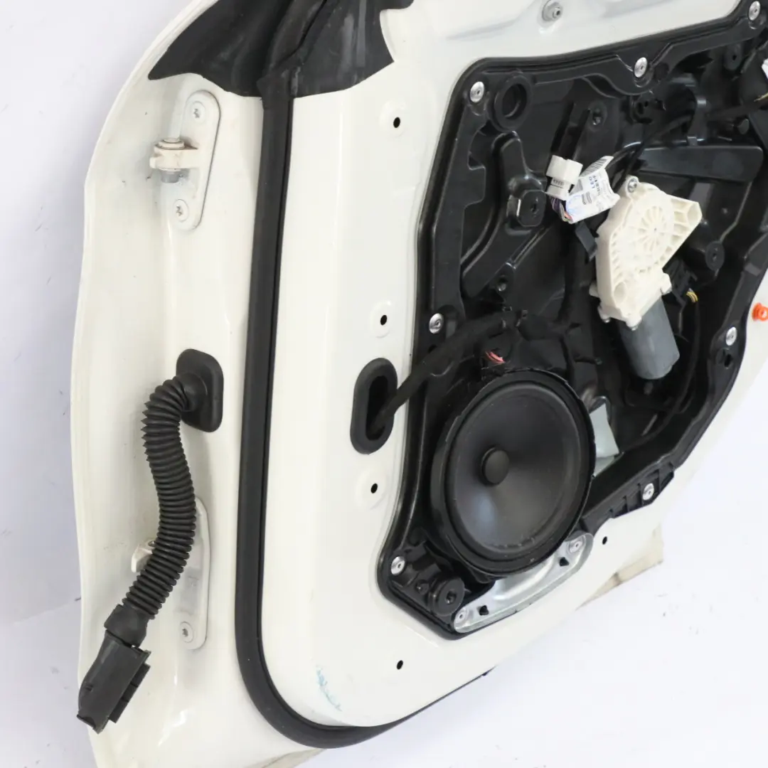 Mercedes X117 Door Rear Right O/S Covering Panel Calcite White - 650 - SKU A1177300205-CW - Part number A1177300205