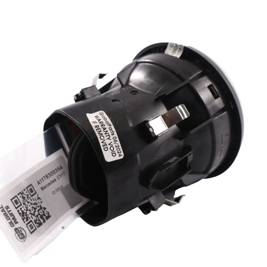 Ventilación Salpicadero Tobera Rejilla embellecedor para Mercedes C117 con número de pieza A1178300354 Mercedes C117 Ventilación Salpicadero Tobera Rejilla embellecedor - SKU A1178300354 - Número de pieza A1178300354