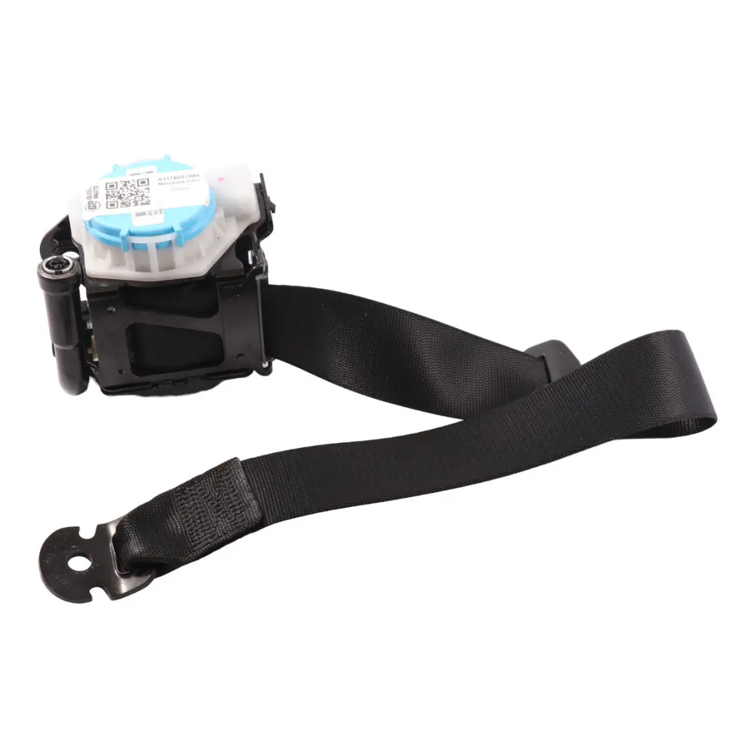 Sicherheitsgurt Hinten Links Sicherheitsgurt Schwarz für Mercedes C117 mit Teilenummer A1178601085 Mercedes C117 Sicherheitsgurt Hinten Links Sicherheitsgurt Schwarz - SKU A1178601085 - Teilenummer A1178601085