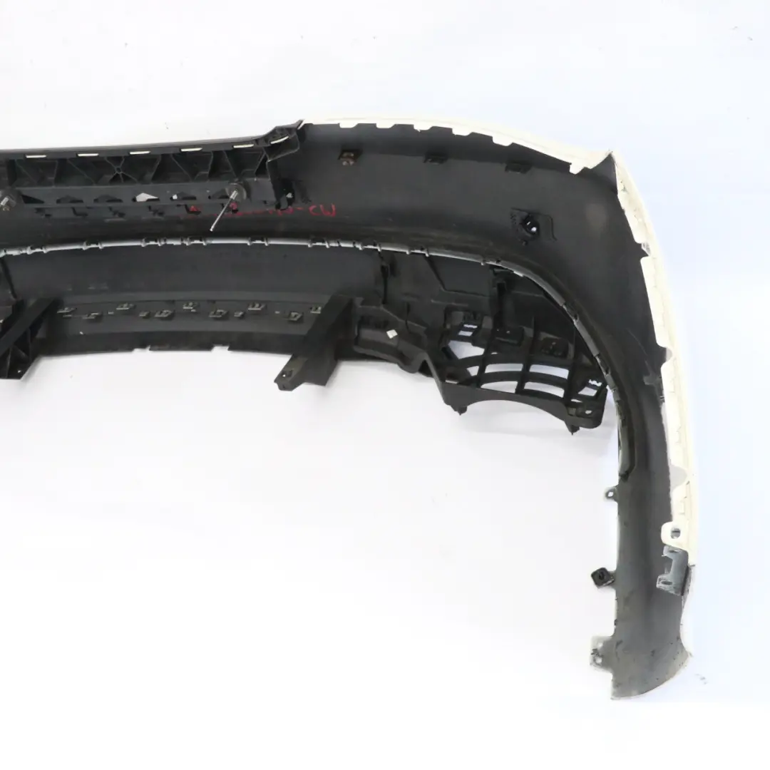 Bumper Trim Panel Covering Calcite White - 650 to Mercedes C117 Rear with Part number A1178800440 Mercedes C117 Rear Bumper Trim Panel Covering Calcite White - 650 - SKU A1178800440-CW - Part number A1178800440