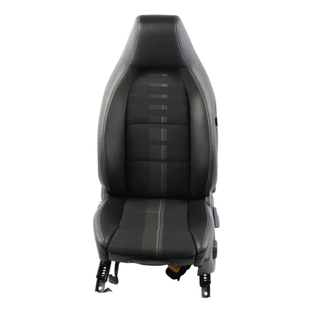 Mercedes W176 Asiento Delantero Izquierdo Interior Tela Cuero Artico Negro - SKU A1179109500-1 - Número de pieza A1179109500
