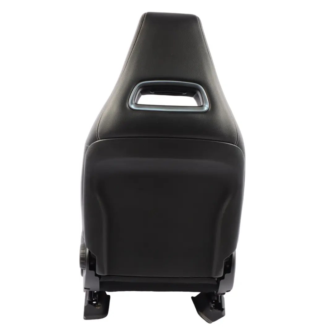 Sedile anteriore sinistro Interno Tessuto Pelle Artico Nero per Mercedes W176 con numero di parte A1179109500 Mercedes W176 Sedile anteriore sinistro Interno Tessuto Pelle Artico Nero - SKU A1179109500-1 - Numero di parte A1179109500