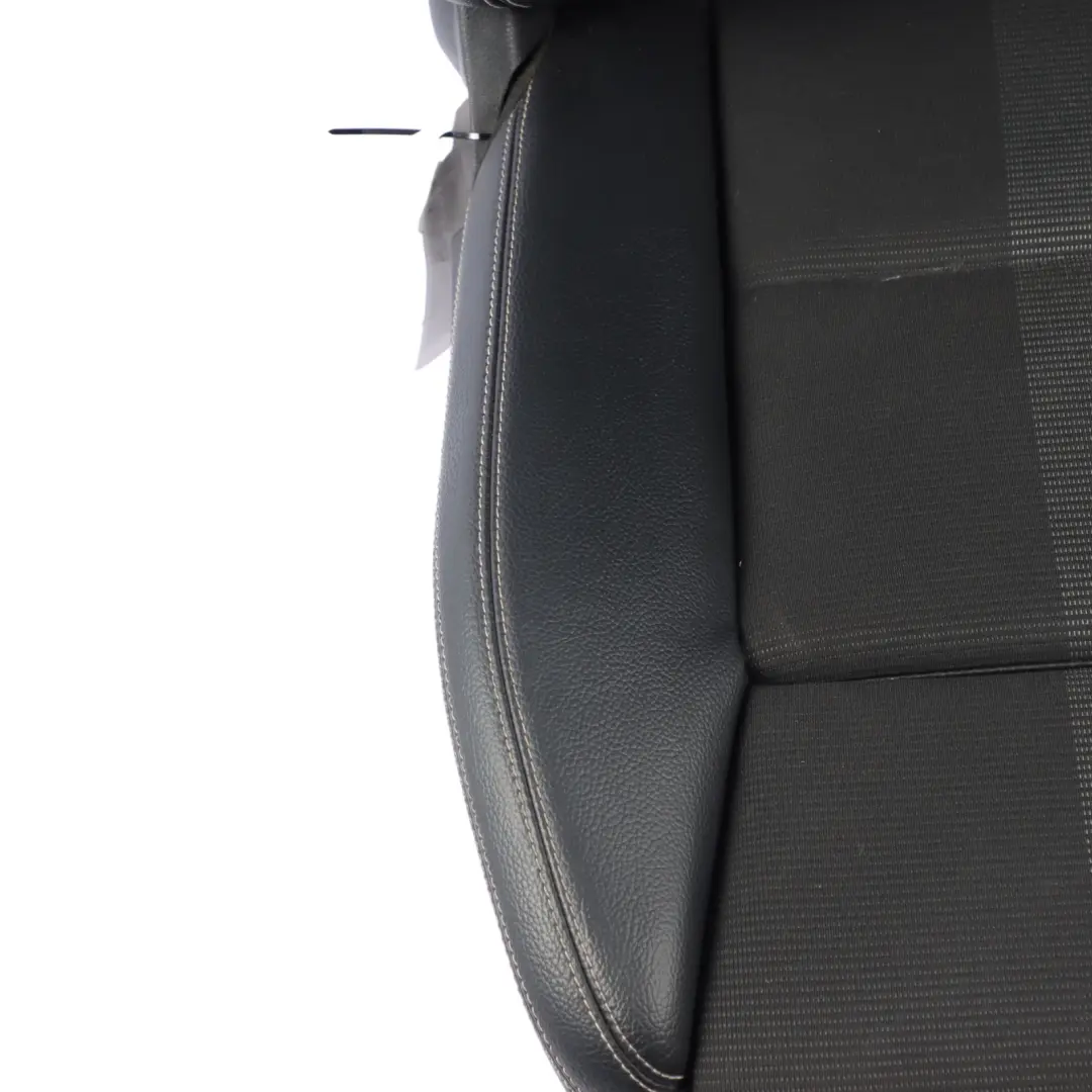 Front Seat Left N/S Interior Cloth Fabric Leather Artico Black to Mercedes W176 with Part number A1179109500 Mercedes W176 Front Seat Left N/S Interior Cloth Fabric Leather Artico Black - SKU A1179109500-1 - Part number A1179109500