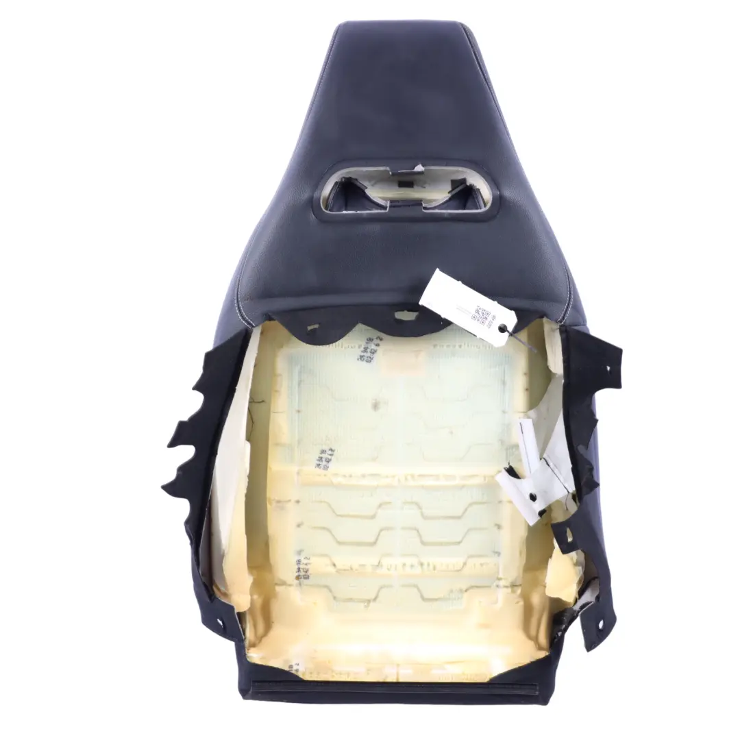 Front Seat Backrest Right O/S Interior Leather Cloth Artico Black to Mercedes W176 with Part number A1179109600 Mercedes W176 Front Seat Backrest Right O/S Interior Leather Cloth Artico Black - SKU A1179109600 - Part number A1179109600