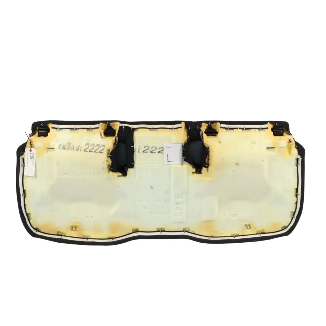 Mercedes W176 Siège arrière banquette revêtement tissu cuir Artico noir - SKU A1179203000 - Numéro de pièce A1179203000