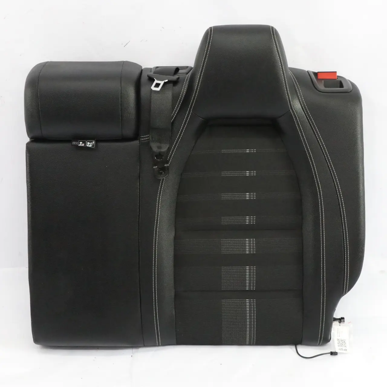 Mercedes C117 Respaldo Asiento Trasero Izquierdo Tela Artico Imitación Cuero