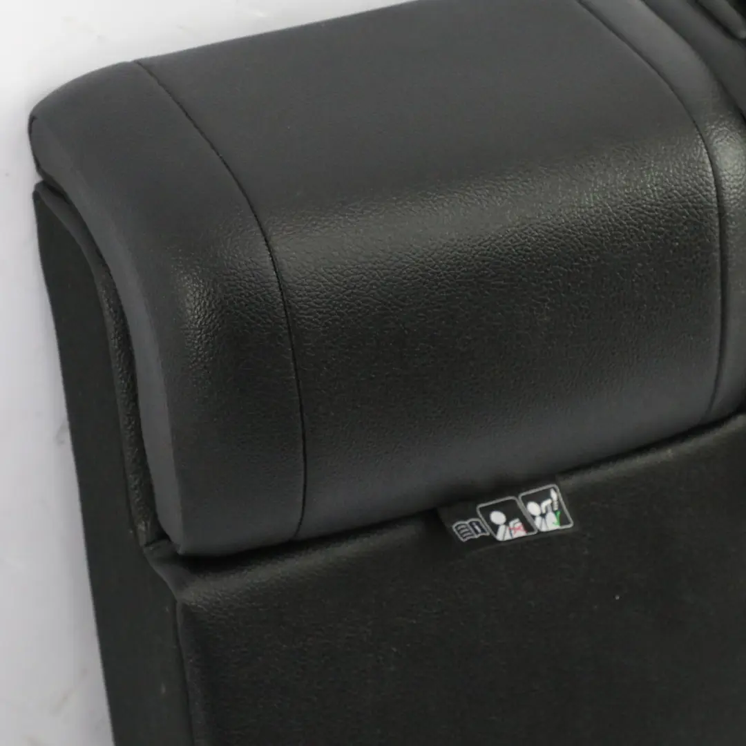 Mercedes C117 Rear Seat Backrest Left N/S Fabric Artico Imitation Leather Black - SKU A1179204000 - Part number A1179204000
