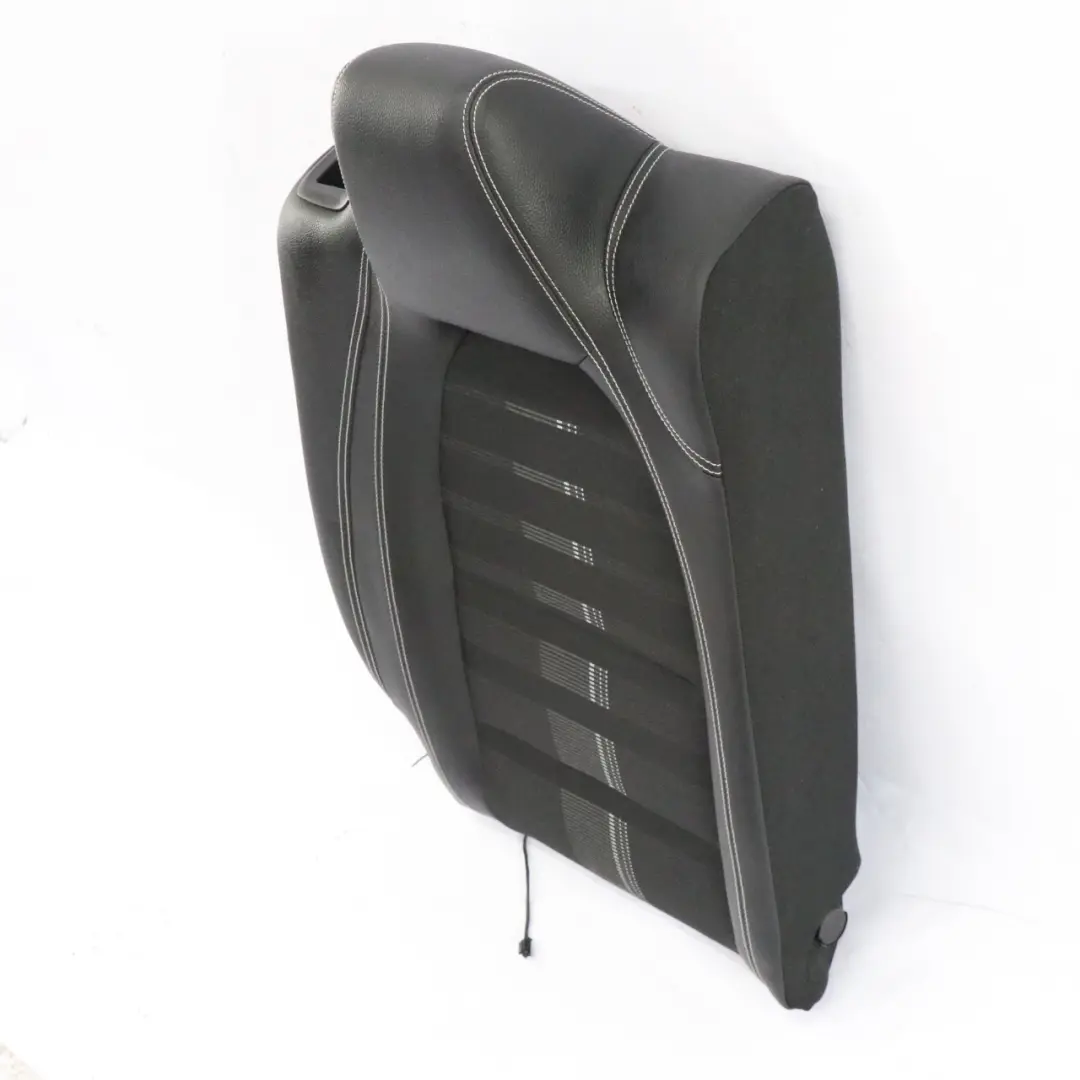 Mercedes C117 Rear Seat Backrest Right O/S Fabric Artico Imitation Leather Black - SKU A1179204400 - Part number A1179204400