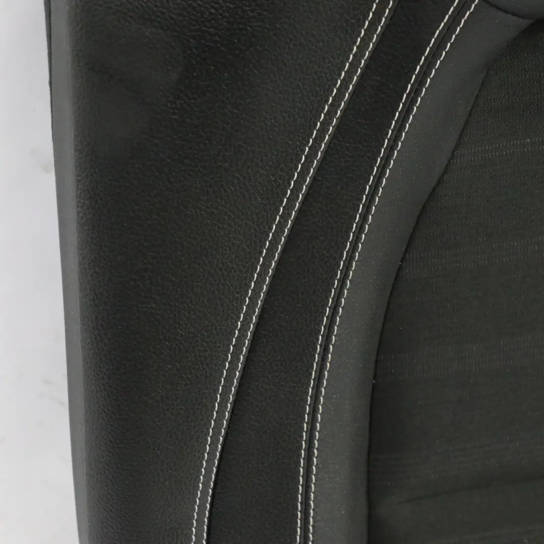 Mercedes C117 Rear Seat Backrest Right O/S Fabric Artico Imitation Leather Black - SKU A1179204400 - Part number A1179204400