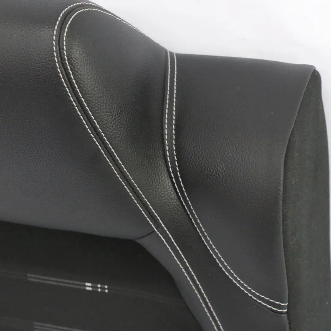 Mercedes C117 Rear Seat Backrest Right O/S Fabric Artico Imitation Leather Black - SKU A1179204400 - Part number A1179204400