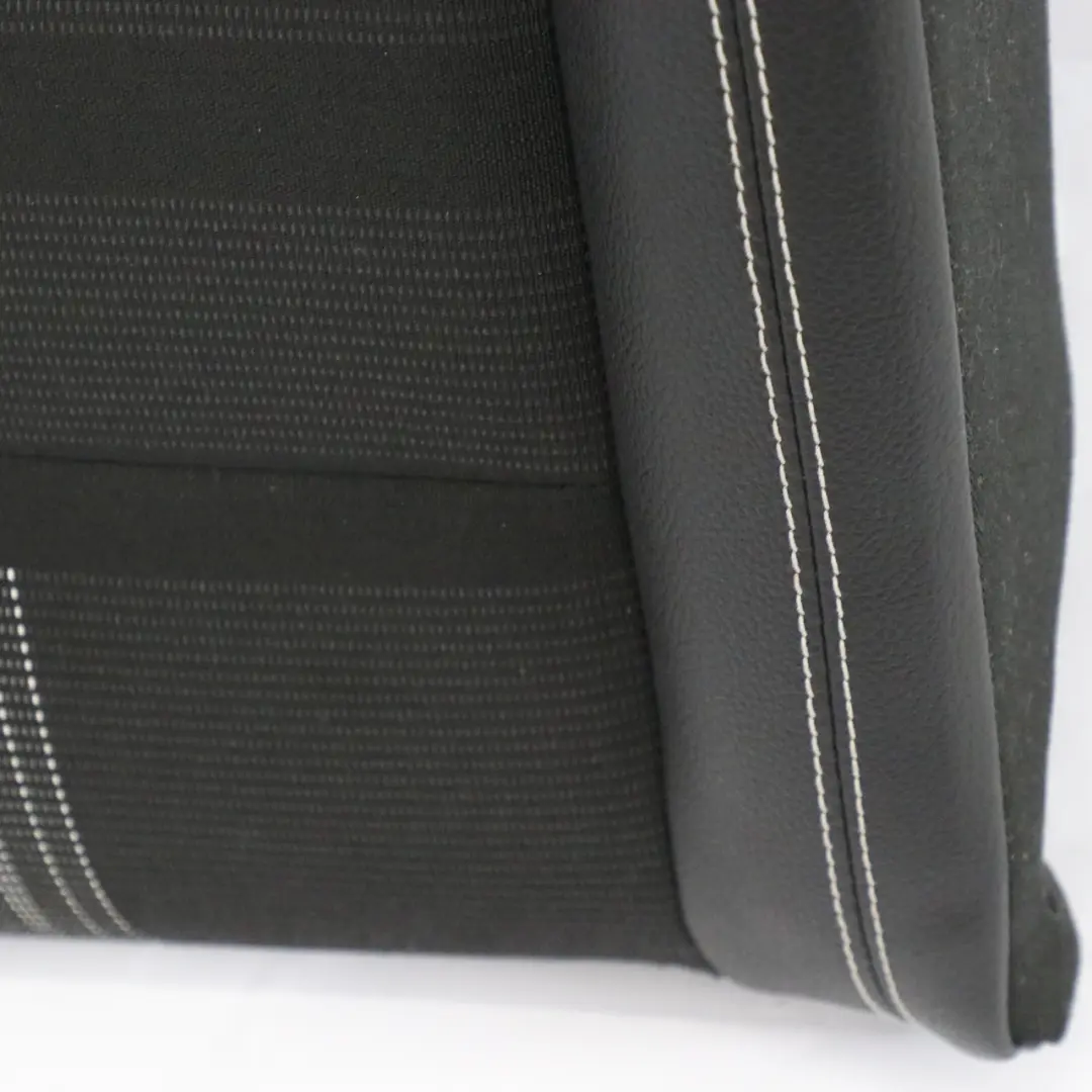 Mercedes C117 Rear Seat Backrest Right O/S Fabric Artico Imitation Leather Black - SKU A1179204400 - Part number A1179204400