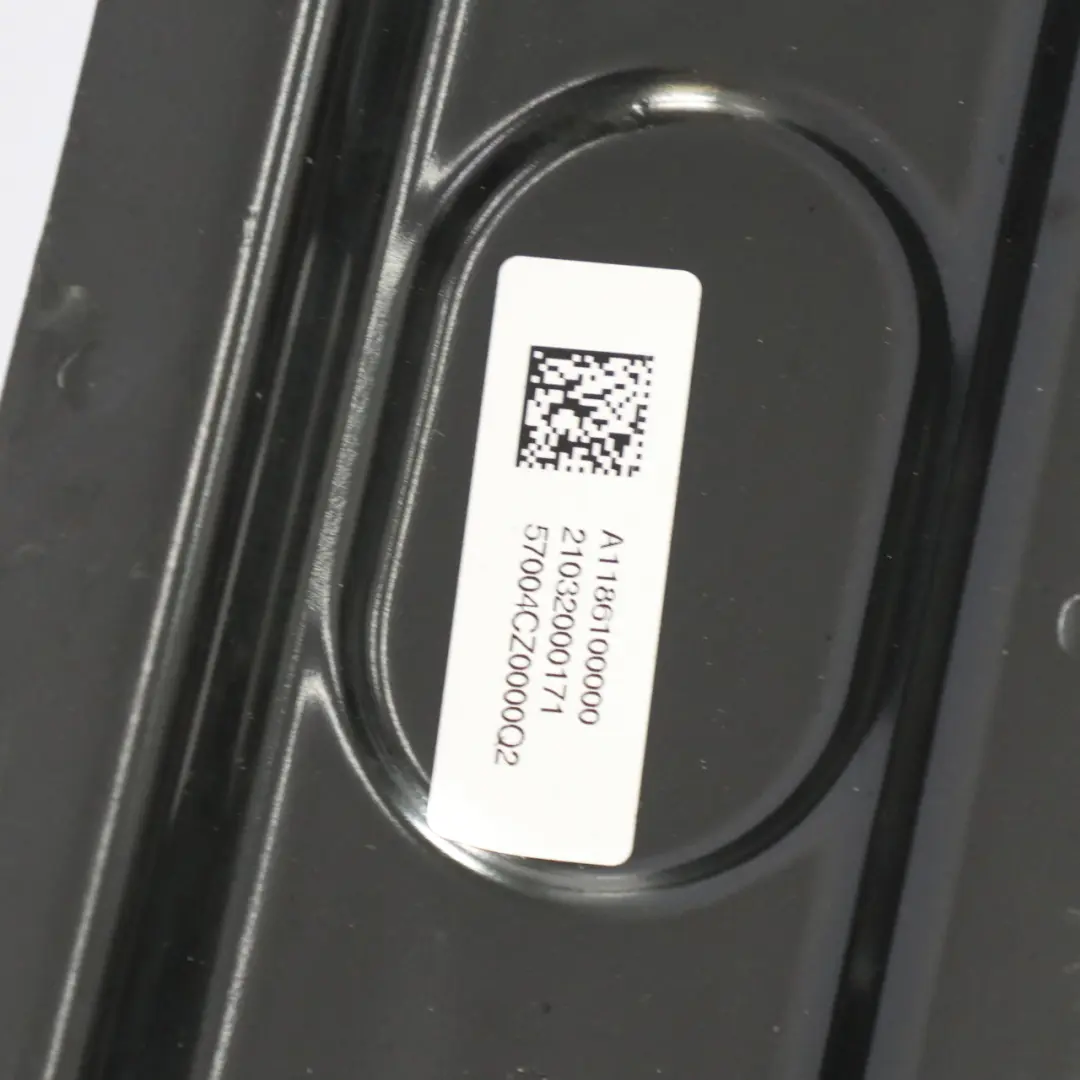 Bumper Carrier Crash Impact Reinforcement Bar to Mercedes C118 Rear with Part number A1186100000 Mercedes C118 Rear Bumper Carrier Crash Impact Reinforcement Bar - SKU A1186100000 - Part number A1186100000