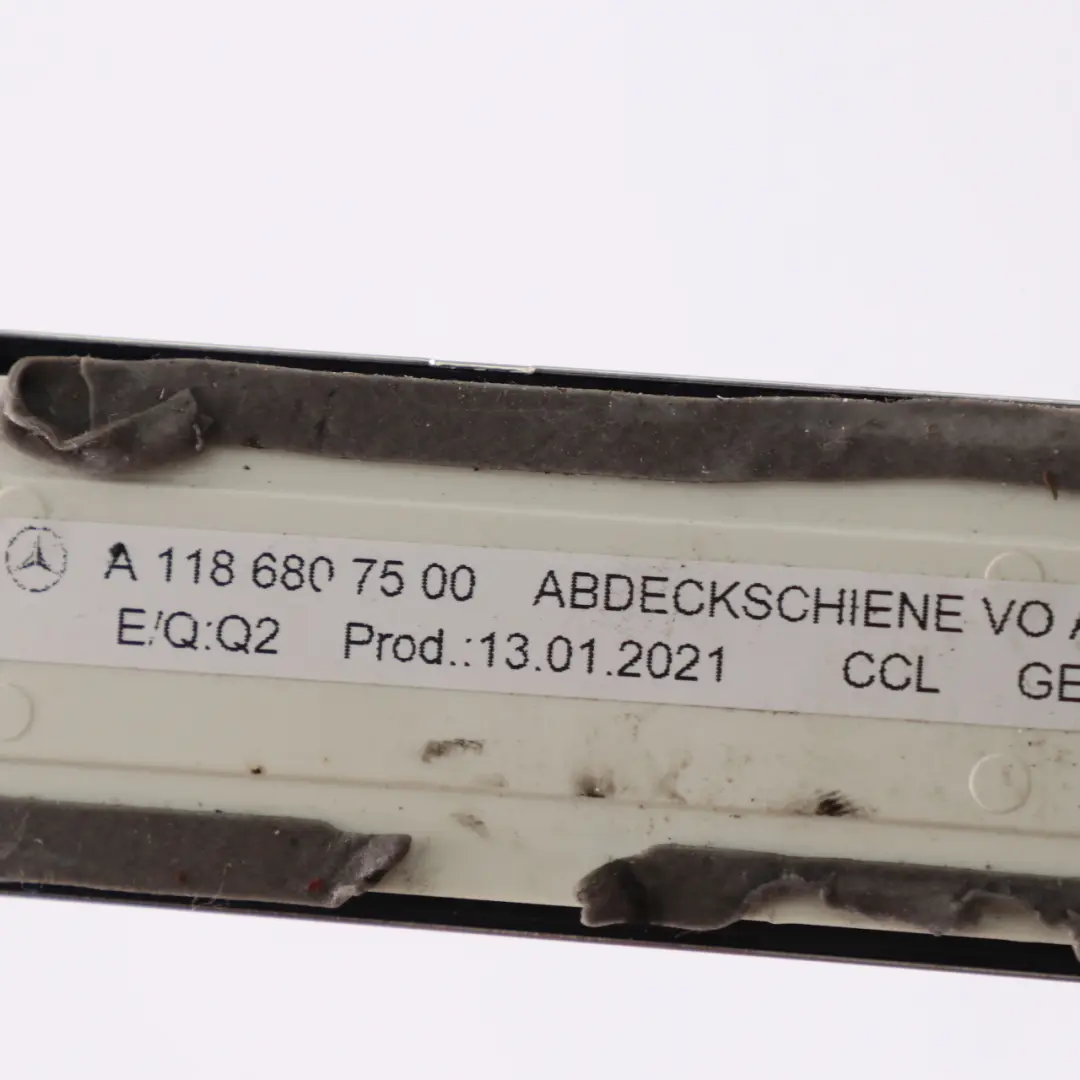 Mercedes C118 Entrance Trim Strip Front Left Right Door N/O/S Sill Illuminated - SKU A1186807500 - Part number A1186807500