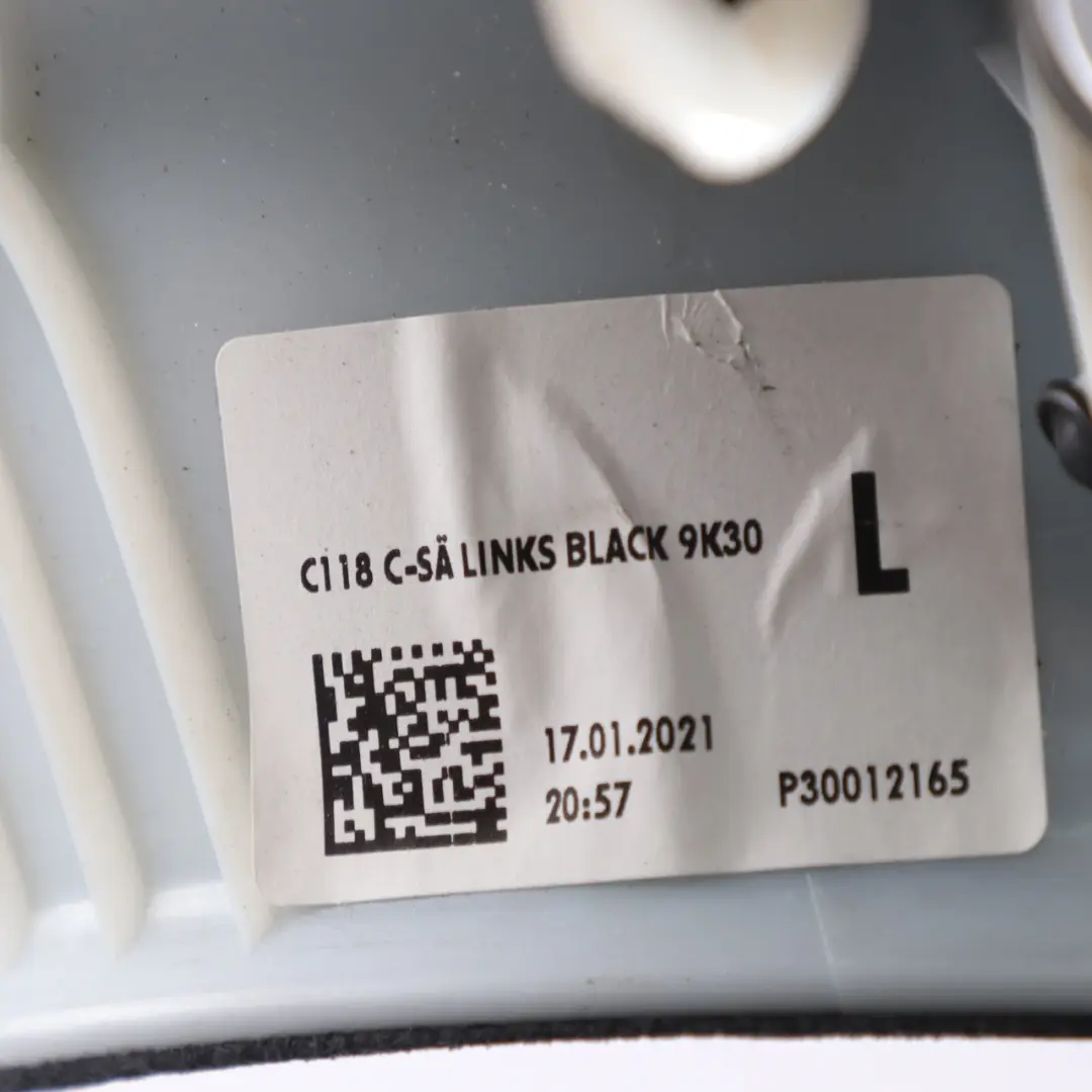 Mercedes C118 Interior Trim C-Pillar Covering Panel Left N/S - SKU A1186900600 - Part number A1186900600