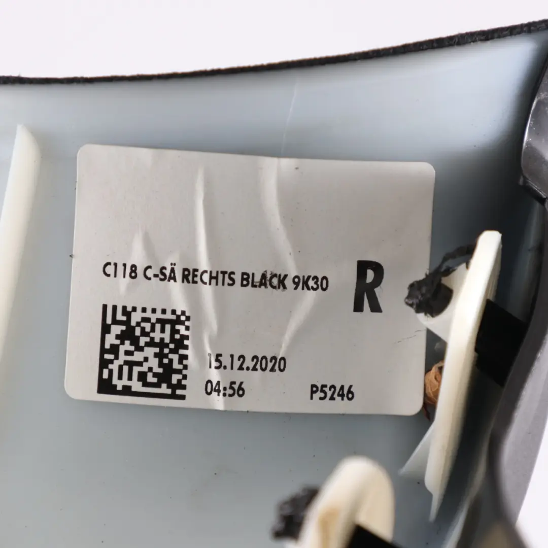 Mercedes C118 Innenverkleidung C-Säulenverkleidung Panel rechts - SKU A1186900700 - Teilenummer A1186900700