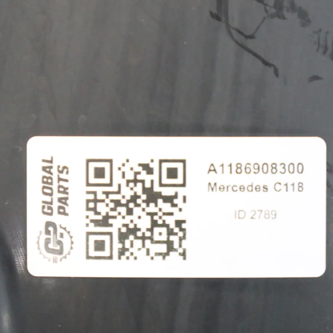 Mercedes CLA C118 Coupe Wheel Arch Cover Front Left N/S Rear Part - SKU A1186908300 - Part number A1186908300