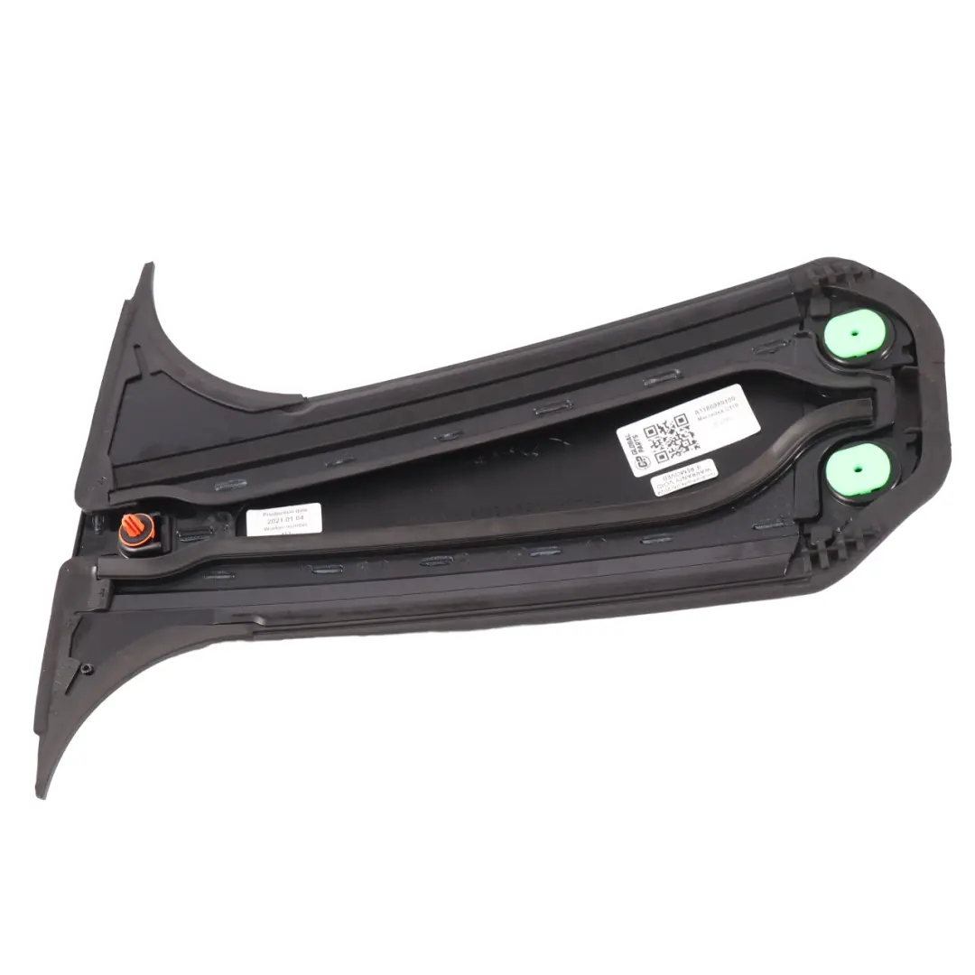 Mercedes C118 B-Säule Obere Verkleidung Abdeckplatte Links Schwarz - SKU A1186980100 - Teilenummer A1186980100