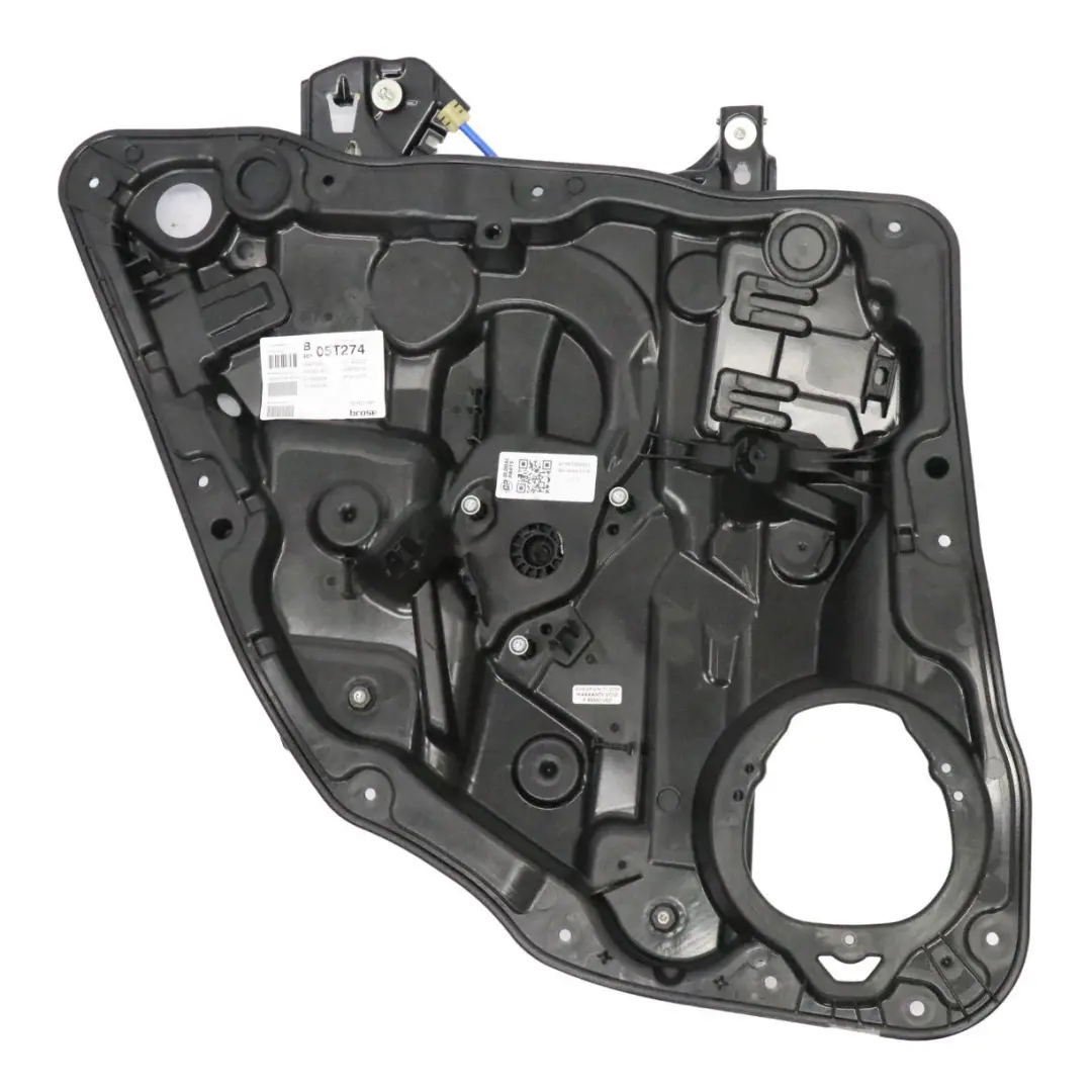 Mercedes CLA C118 Coupe Window Lifter Carrier Rear Door Left N/S - SKU A1187300501 - Part number A1187300501