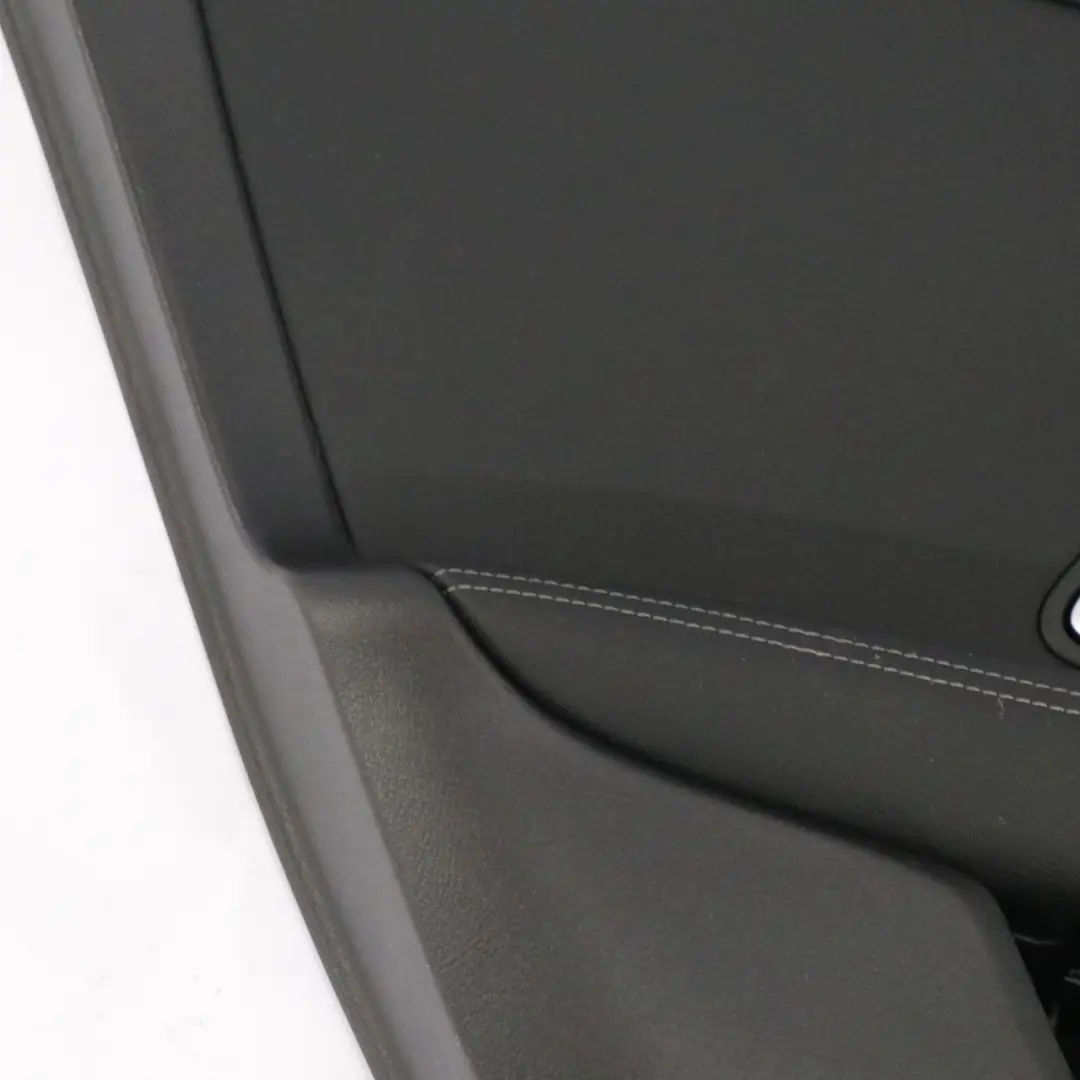 Mercedes CLA C118 Scheda Porta Posteriore Sinistra Trim Panel Cover Pelle Nero - SKU A1187309700 - Numero di parte A1187309700