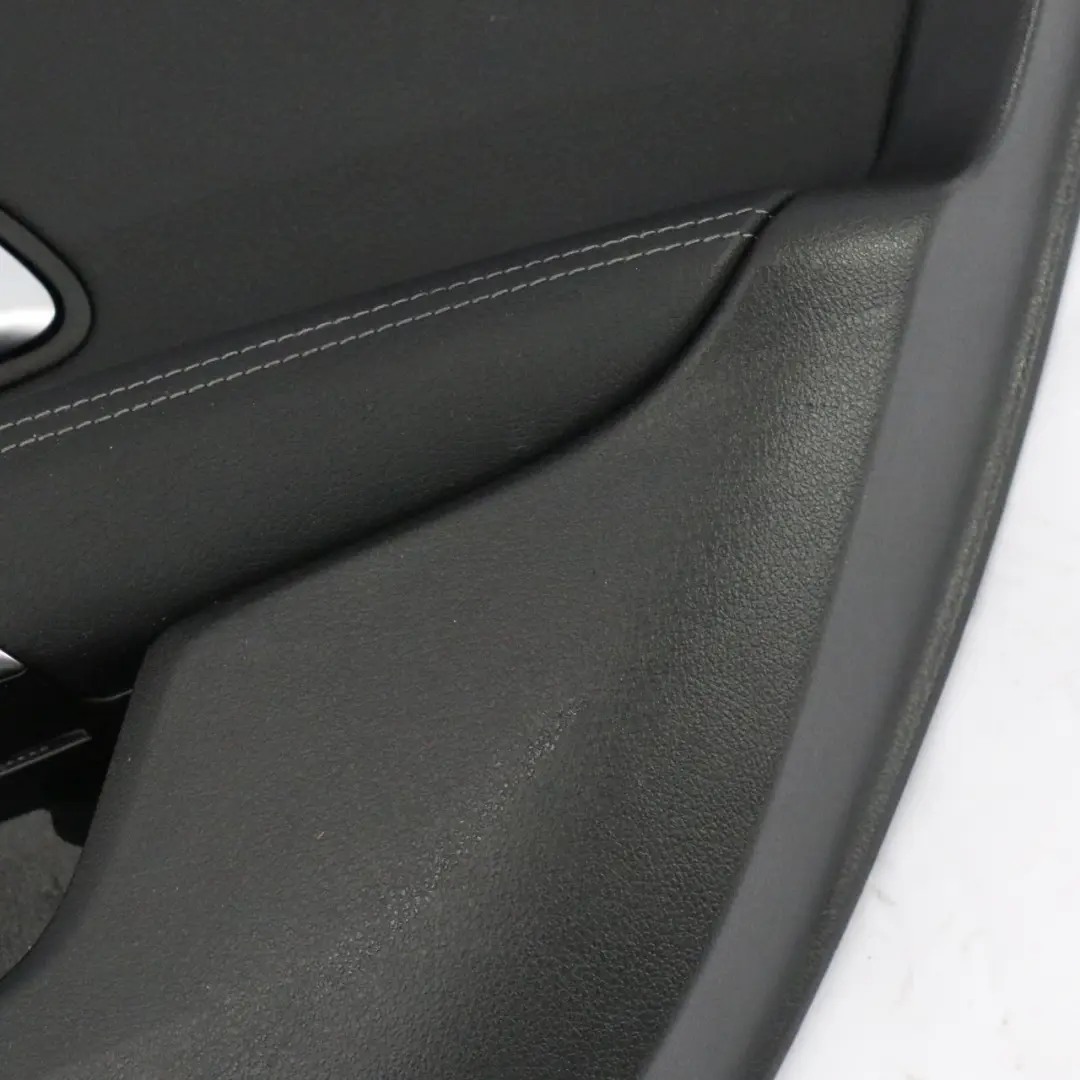Mercedes CLA C118 Door Card Rear Right O/S Trim Panel Cover Leather Black - SKU A1187309800 - Part number A1187309800