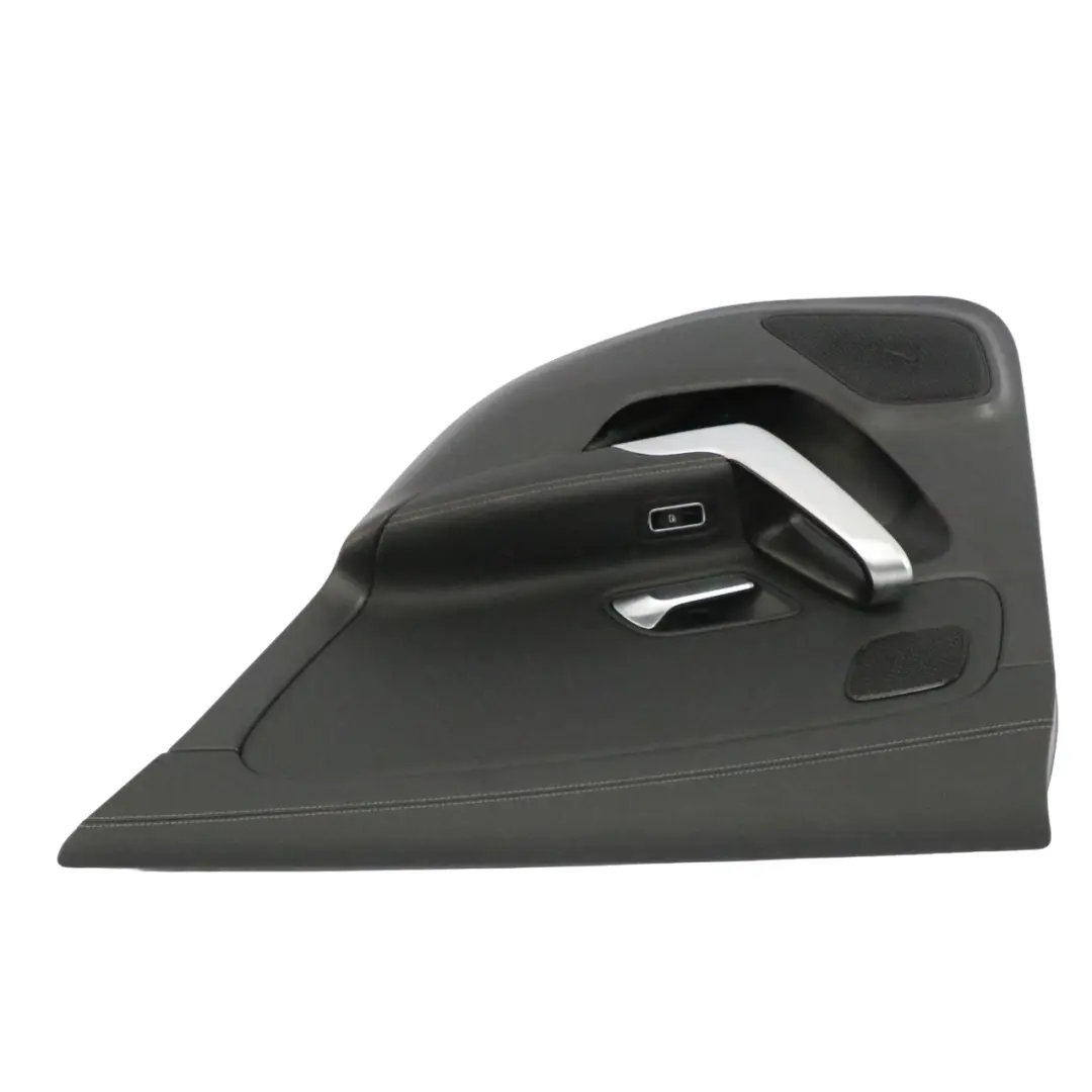 Mercedes CLA C118 Door Card Rear Right O/S Trim Panel Cover Leather Black - SKU A1187309800 - Part number A1187309800