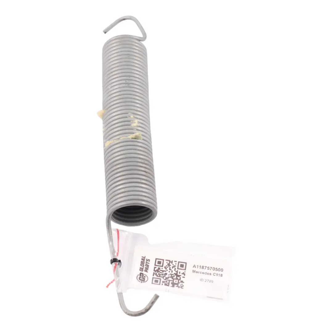 Muelle de la Bisagra de la Tapa del Maletero Izquierda Derecha para Mercedes CLA C118 con número de pieza A1187570500 Mercedes CLA C118 Muelle de la Bisagra de la Tapa del Maletero Izquierda Derecha - SKU A1187570500 - Número de pieza A1187570500