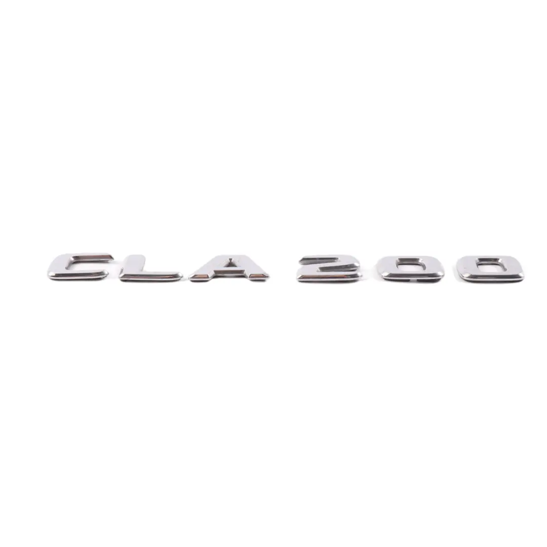 Mercedes C118 Trunk Lid Model Badge Logo CLA 200 - SKU A1188171300 - Part number A1188171300