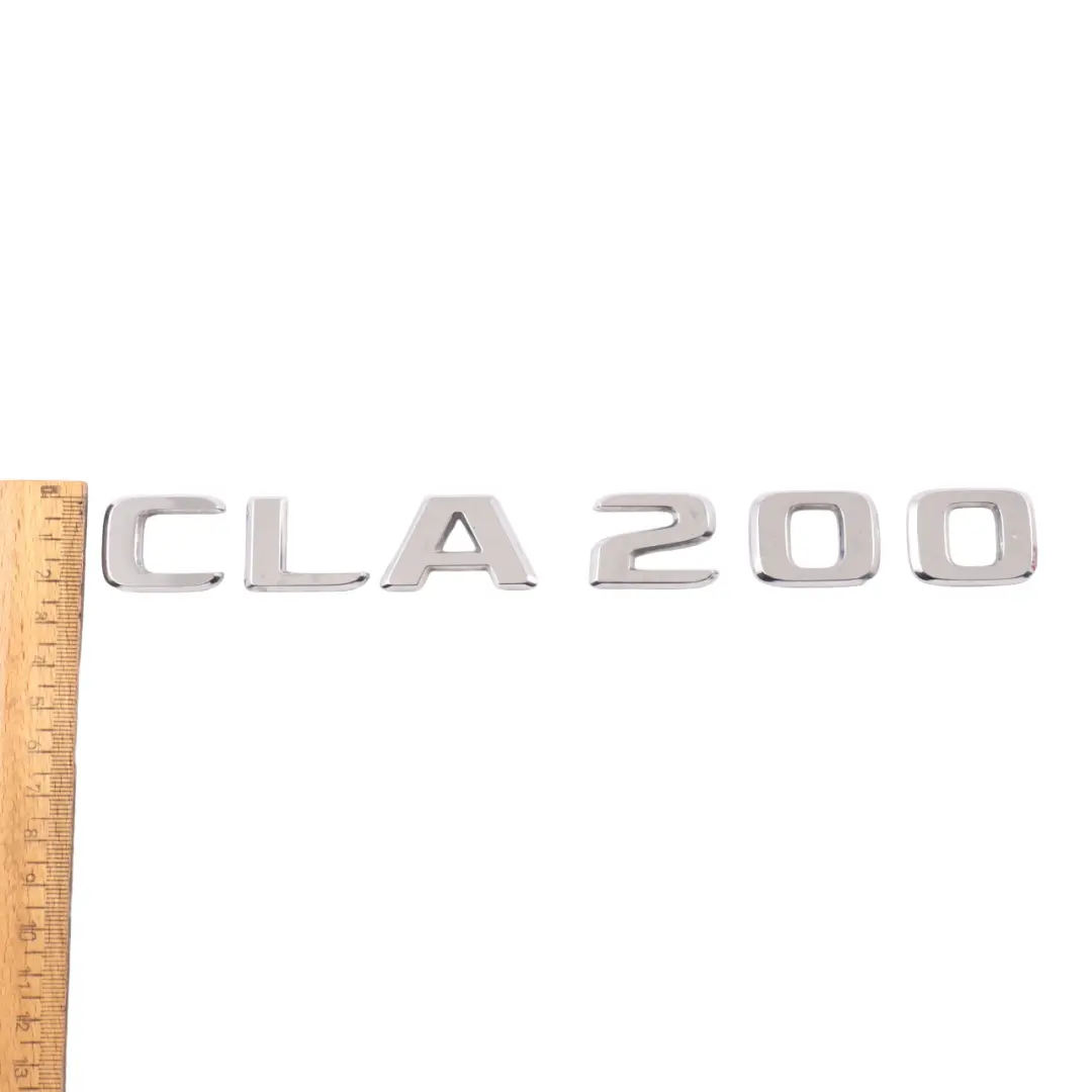 Mercedes C118 Trunk Lid Model Badge Logo CLA 200 - SKU A1188171300 - Part number A1188171300