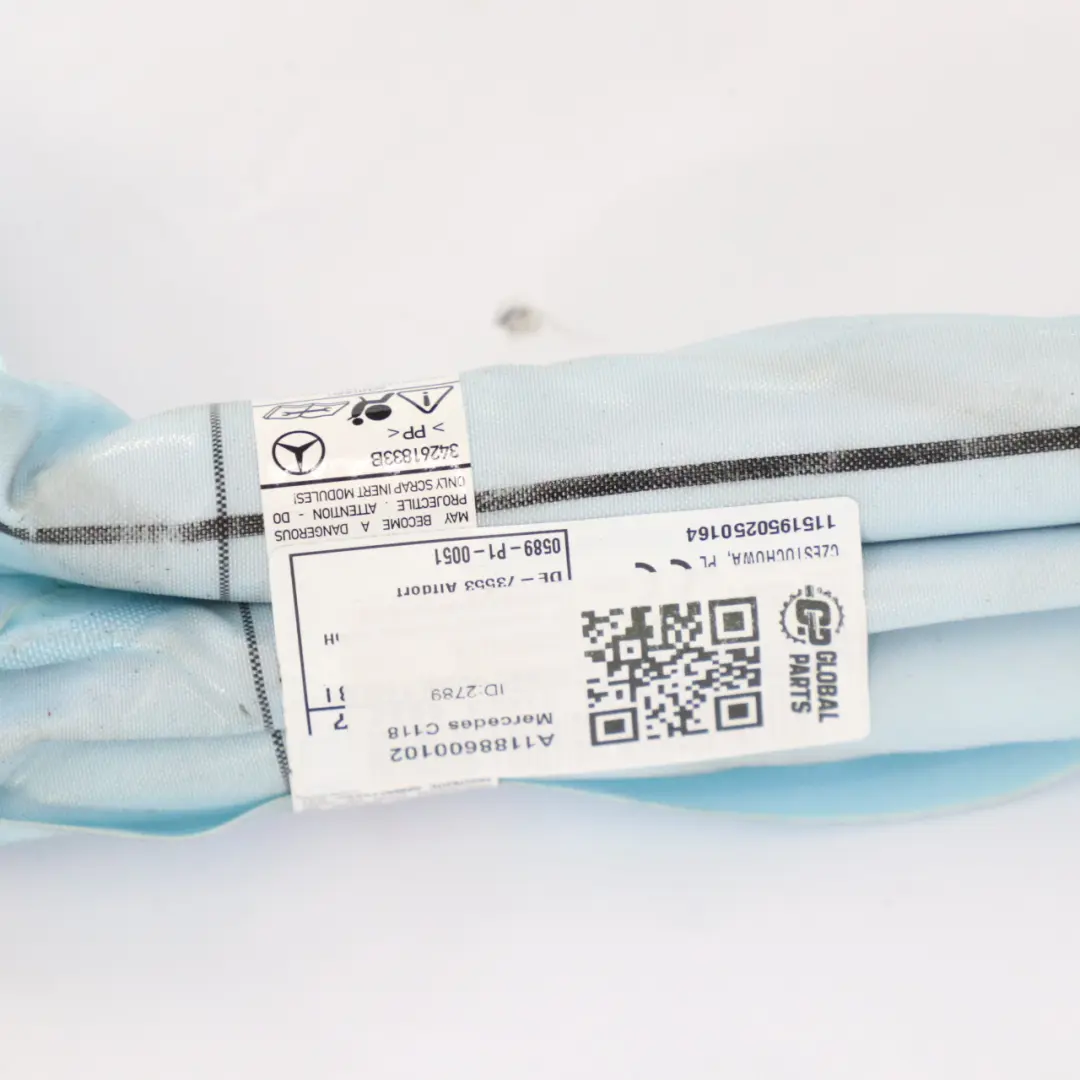 Modulo Aria Tetto Tendina Destra per Mercedes CLA C118 con numero di parte A1188600102 Mercedes CLA C118 Modulo Aria Tetto Tendina Destra - SKU A1188600102 - Numero di parte A1188600102