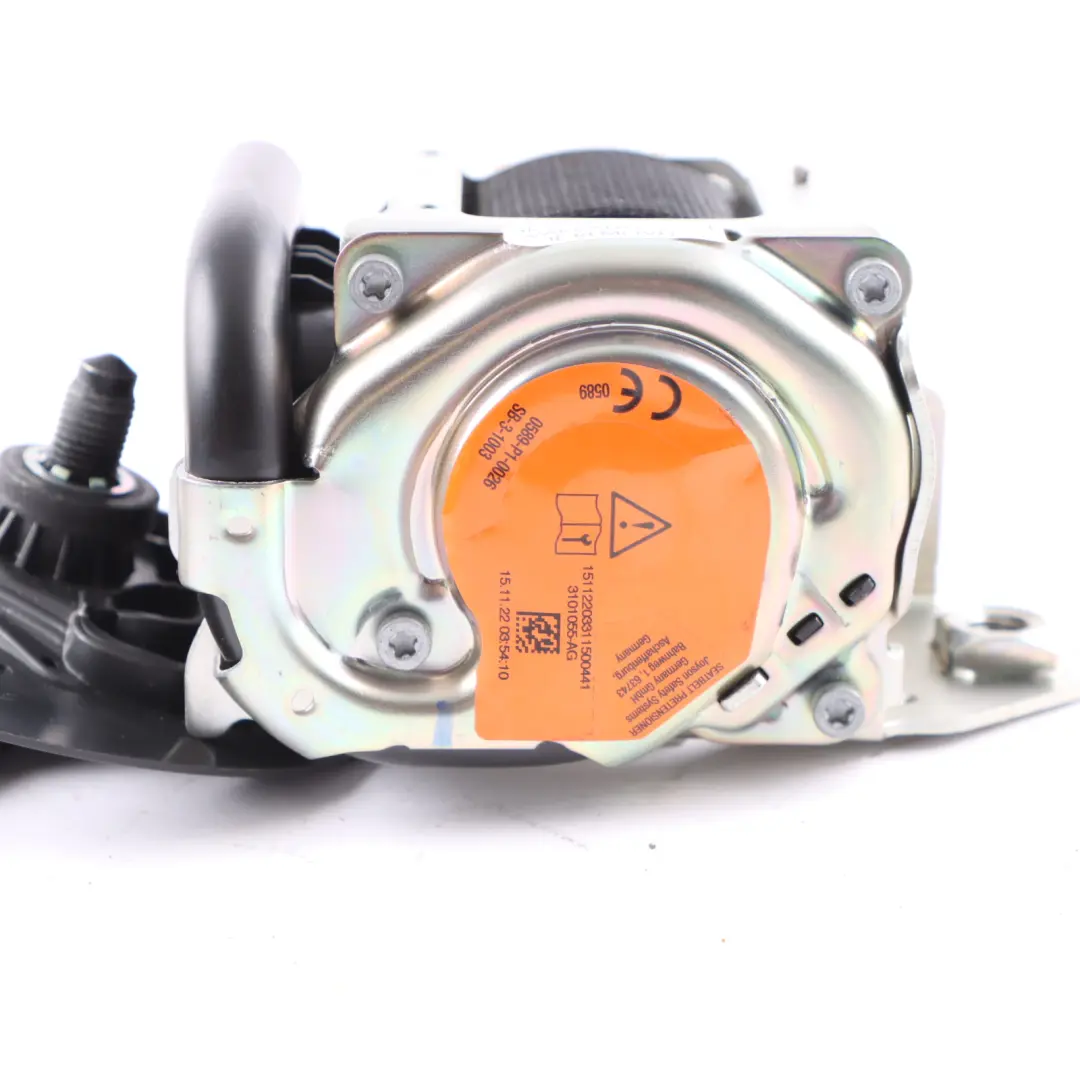 Mercedes C118 W177 Sicherheitsgurt Vorne Oben Schwarz Links - SKU A1188601300 - Teilenummer A1188601300