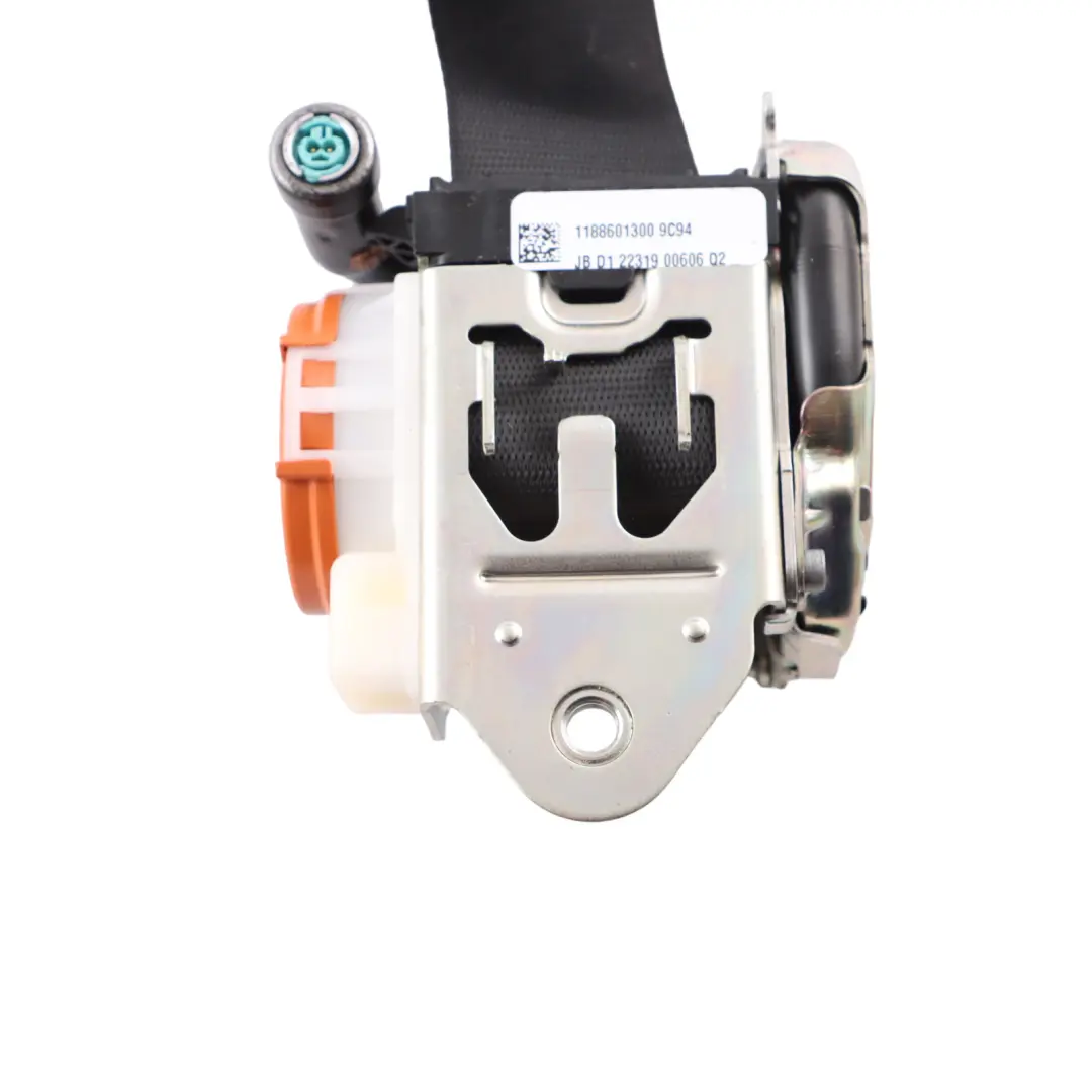 Mercedes W177 Seat Belt Front Left N/S Upper Seatbelt Black - SKU A1188601300 - Part number A1188601300