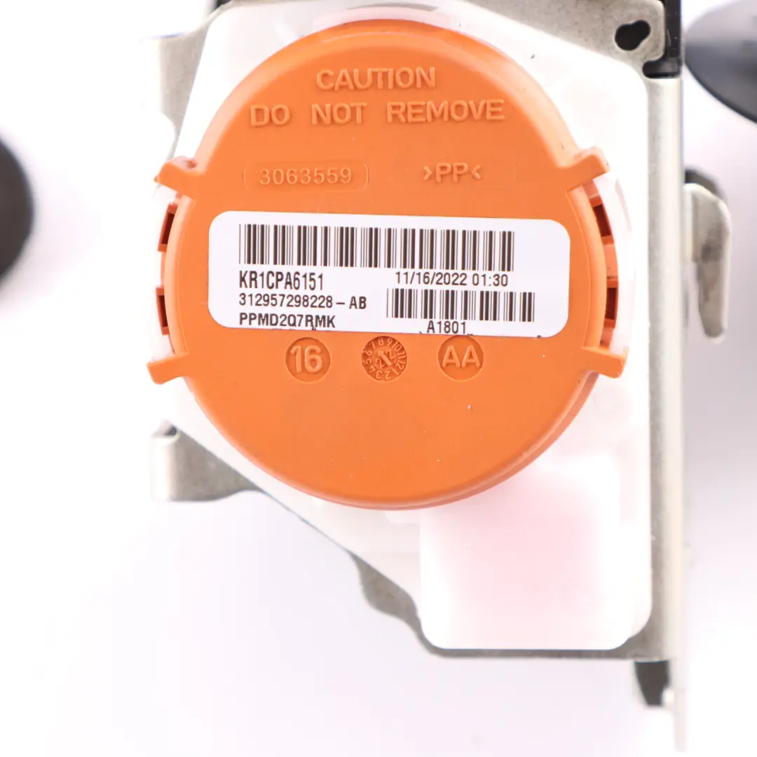 Mercedes W177 Seat Belt Front Right O/S Upper Seatbelt Black - SKU A1188601400 - Part number A1188601400