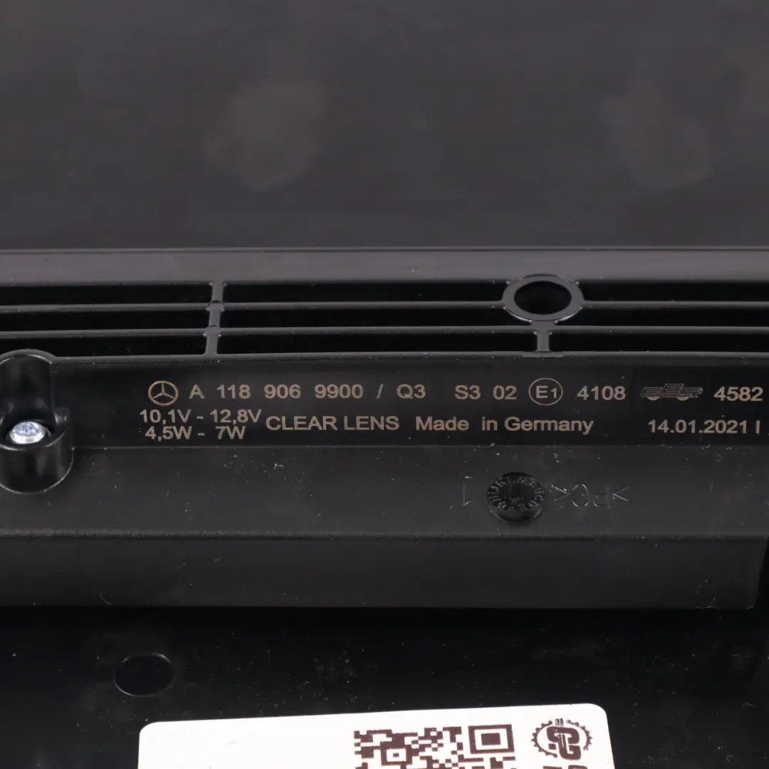  Luz de Freno Mercedes C118 Trasera Adicional Tercera Luz de Freno - SKU A1189069900 - Número de pieza A1189069900